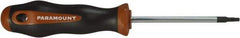 Paramount - T15 Torx Driver - 80mm Blade Length, 6-11/16" OAL, Ergonomic Handle - Best Tool & Supply