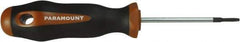 Paramount - T8 Torx Driver - 60mm Blade Length, 6-1/2" OAL, Ergonomic Handle - Best Tool & Supply