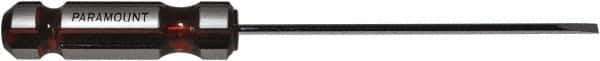 Paramount - Cabinet Slotted Screwdriver - Round Shank, Acetate Handle - Best Tool & Supply