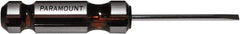 Paramount - Cabinet Slotted Screwdriver - Round Shank, Acetate Handle - Best Tool & Supply