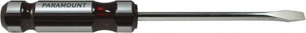 Paramount - Cabinet Slotted Screwdriver - Round Shank, Acetate Handle - Best Tool & Supply