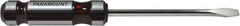 Paramount - Cabinet Slotted Screwdriver - Round Shank, Acetate Handle - Best Tool & Supply