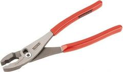 Proto - 10" OAL, 2-11/64" Jaw Length, 1-13/32" Jaw Width, Slip Joint Combination Pliers - 2 Positions, Serrated Jaw, Regular Nose Head, Standard Tool - Best Tool & Supply