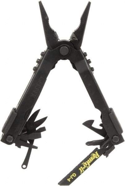 Gerber - 11 Tool Bladeless Multi-Tool - 9-1/4" OAL, 5-3/64" Closed Length - Best Tool & Supply