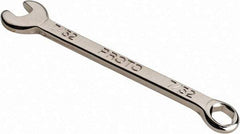 Proto - 7/32" 6 Point Combination Wrench - 3-5/64" OAL, Steel, Nickel Finish - Best Tool & Supply