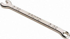 Proto - 5/32" 6 Point Combination Wrench - 2-7/8" OAL, Steel, Nickel Finish - Best Tool & Supply