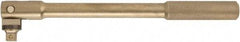 Ampco - 1/2" Drive Socket Flex Handle - 12" OAL, Aluminum Bronze Finish - Best Tool & Supply