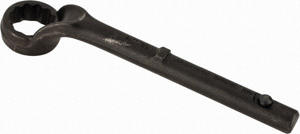 Proto - 1-7/16" 12 Point Pull Wrench - Single End, 10-13/16" OAL, Steel, Black Finish - Best Tool & Supply