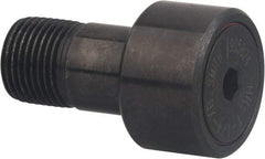 Accurate Bushing - 3-1/2" Roller Diam x 2" Width, 1-3/4" Stud Diam x 2-3/4" Length, Sealed Heavy Stud Cam Follower with Hex - Carbon Steel, 1-3/8" Thread Length, 1-3/4-12 Thread, 4-3/4" OAL, 29,660 Lb Dynamic Cap - Best Tool & Supply