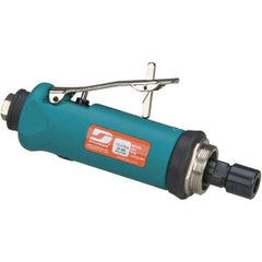 Dynabrade - 1/4 Inch Collet, 0.7 hp, 20,000 RPM Compact Router Motor - 1/4 NPT Inlet, 90 psi Air Pressure, 38 CFM - Best Tool & Supply