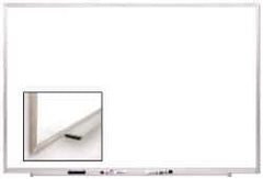 Ghent - 24" High x 36" Wide Acrylic/Enamel Magnetic Marker Board - Aluminum Frame, 1.88" Deep - Best Tool & Supply