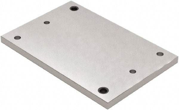 Jergens - 20" Long x 9-7/8" Wide Steel Fixture Plate - 3/4" Plate Thickness - Best Tool & Supply