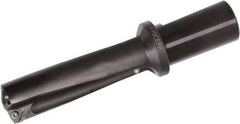 Kyocera - 3.54" Max Drill Depth, 3xD, 30mm Diam, Indexable Insert Drill - 2 Inserts, 1" Shank Diam, Whistle Notch Shank - Best Tool & Supply