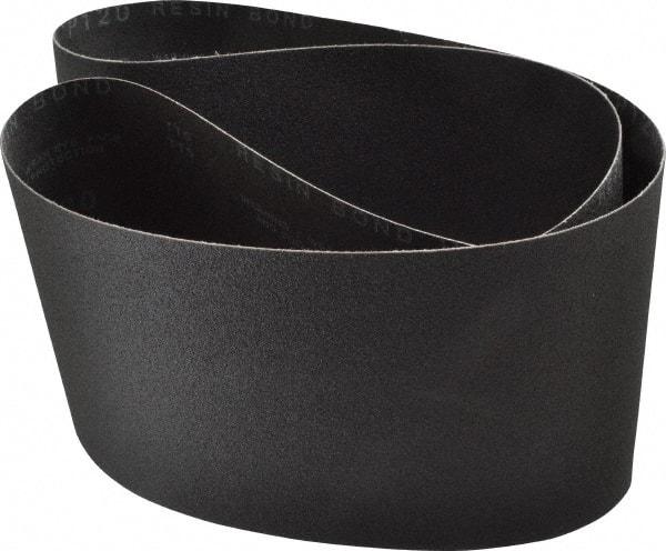 Made in USA - 6" Wide x 48" OAL, 120 Grit, Silicon Carbide Abrasive Belt - Silicon Carbide, Fine, Coated, X/Y Weighted Cloth Backing, Wet/Dry, Series S181 - Best Tool & Supply