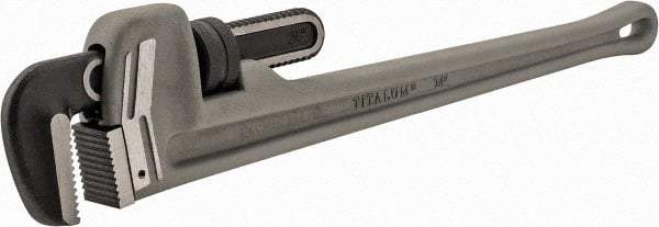 Proto - 24" Aluminum Straight Pipe Wrench - 6" Pipe Capacity - Best Tool & Supply