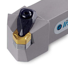 Indexable Turning Toolholders; Cutting Direction: Right Hand; Compatible Insert Size Code: HN..43.; Toolholder Style: THSNR; Rake: Negative; Multi-use Tool: No; Lead Angle: 45.0; Insert Holding Method: Clamp; Shank Width (Decimal Inch): 0.7500; Shank Widt