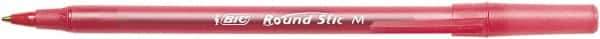 Bic - Ball Point Stick Pen - Red - Best Tool & Supply