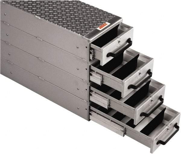 Jobox - 12" Wide x 24" High x 50" Deep Utility Chest - Fits Van Floor or Truck Bed - Best Tool & Supply