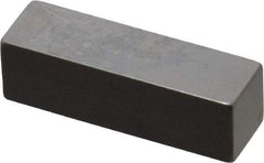 Mitutoyo - 0.35" Rectangular Steel Gage Block - Accuracy Grade 0, Includes Certificate of Inspection - Best Tool & Supply