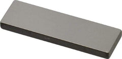 Mitutoyo - 0.1002" Rectangular Steel Gage Block - Accuracy Grade 0, Includes Certificate of Inspection - Best Tool & Supply