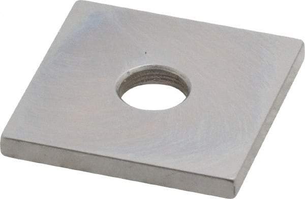 Mitutoyo - 0.1" Square Steel Gage Block - Accuracy Grade 0, Includes Certificate of Inspection - Best Tool & Supply