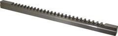 Value Collection - 20mm Keyway Width, Style F-1, Keyway Broach - High Speed Steel, Bright Finish, 1" Broach Body Width, 1" to 6" LOC, 20-1/4" OAL - Best Tool & Supply