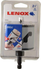 Lenox - 2-3/8" Diam, 1-9/16" Cutting Depth, Hole Saw - Bi-Metal Saw, Toothed Edge - Best Tool & Supply