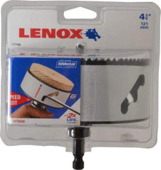 Lenox - 4-3/4" Diam, 1-9/16" Cutting Depth, Hole Saw - Bi-Metal Saw, Toothed Edge - Best Tool & Supply