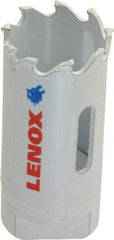 Lenox - 1" Diam, 1-1/2" Cutting Depth, Hole Saw - Carbide-Tipped Saw, Toothed Edge - Best Tool & Supply