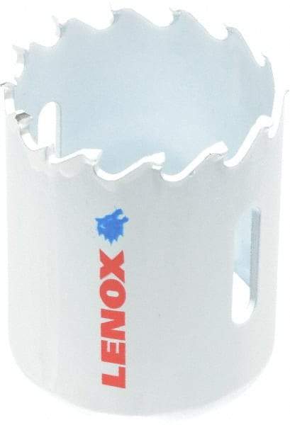 Lenox - 1-1/2" Diam, 1-1/2" Cutting Depth, Hole Saw - Carbide-Tipped Saw, Toothed Edge - Best Tool & Supply