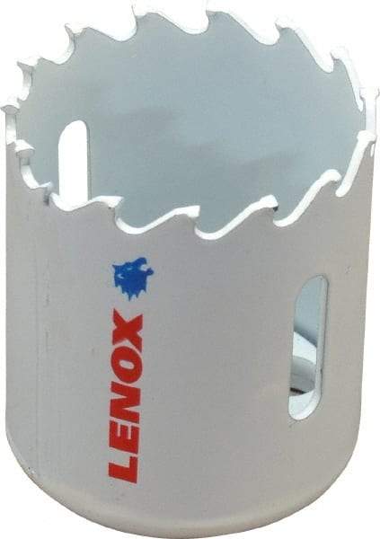 Lenox - 1-5/8" Diam, 1-1/2" Cutting Depth, Hole Saw - Carbide-Tipped Saw, Toothed Edge - Best Tool & Supply