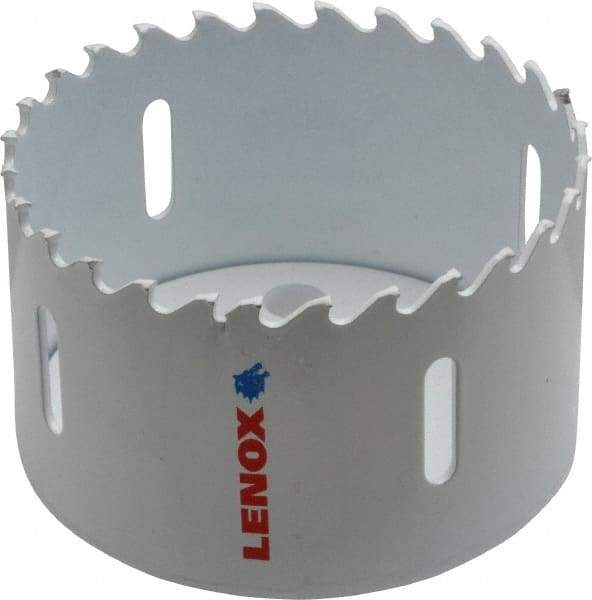 Lenox - 3" Diam, 1-1/2" Cutting Depth, Hole Saw - Carbide-Tipped Saw, Toothed Edge - Best Tool & Supply