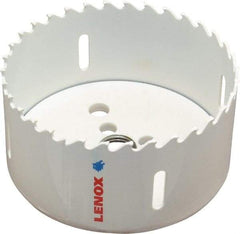 Lenox - 3-5/8" Diam, 1-1/2" Cutting Depth, Hole Saw - Carbide-Tipped Saw, Toothed Edge - Best Tool & Supply