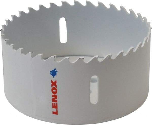 Lenox - 3-3/4" Diam, 1-1/2" Cutting Depth, Hole Saw - Carbide-Tipped Saw, Toothed Edge - Best Tool & Supply