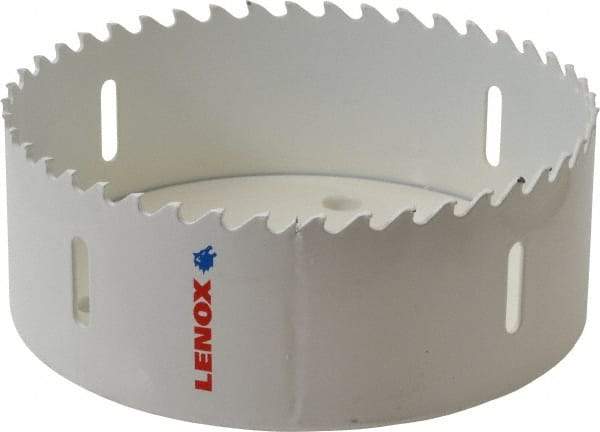 Lenox - 4-3/4" Diam, 1-1/2" Cutting Depth, Hole Saw - Carbide-Tipped Saw, Toothed Edge - Best Tool & Supply