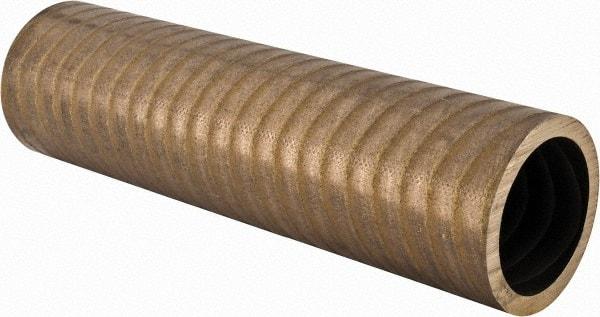 Made in USA - 3-1/2 Inch Outside Diameter x 13 Inch Long, Aluminum Bronze Round Tube - 3 Inch Inside Diameter, Alloy Aluminum Bronze (CDA 954), 12 Lb. Shipping Weight - Best Tool & Supply