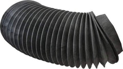 Made in USA - 24 Inch Long, 0.04 Inch Thick, Nylon Airtight Molded Bellows - 4-1/2 Inch Inside Diameter - Best Tool & Supply