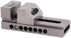 Gibraltar - 3" Jaw Width, 3-3/4" Jaw Opening Capacity, 1-3/8" Jaw Height, Toolmaker's Vise - Flat Jaw, 0.003" Parallelism, 0.005" Squareness, 7" OAL x 2-1/2" OAH - Best Tool & Supply