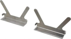 Gibraltar - 5-1/2" Jaw Width, Aluminum, Vise Jaw Cap - Press On Attachment - Best Tool & Supply