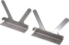 Gibraltar - 4-1/2" Jaw Width, Aluminum, Vise Jaw Cap - Press On Attachment - Best Tool & Supply