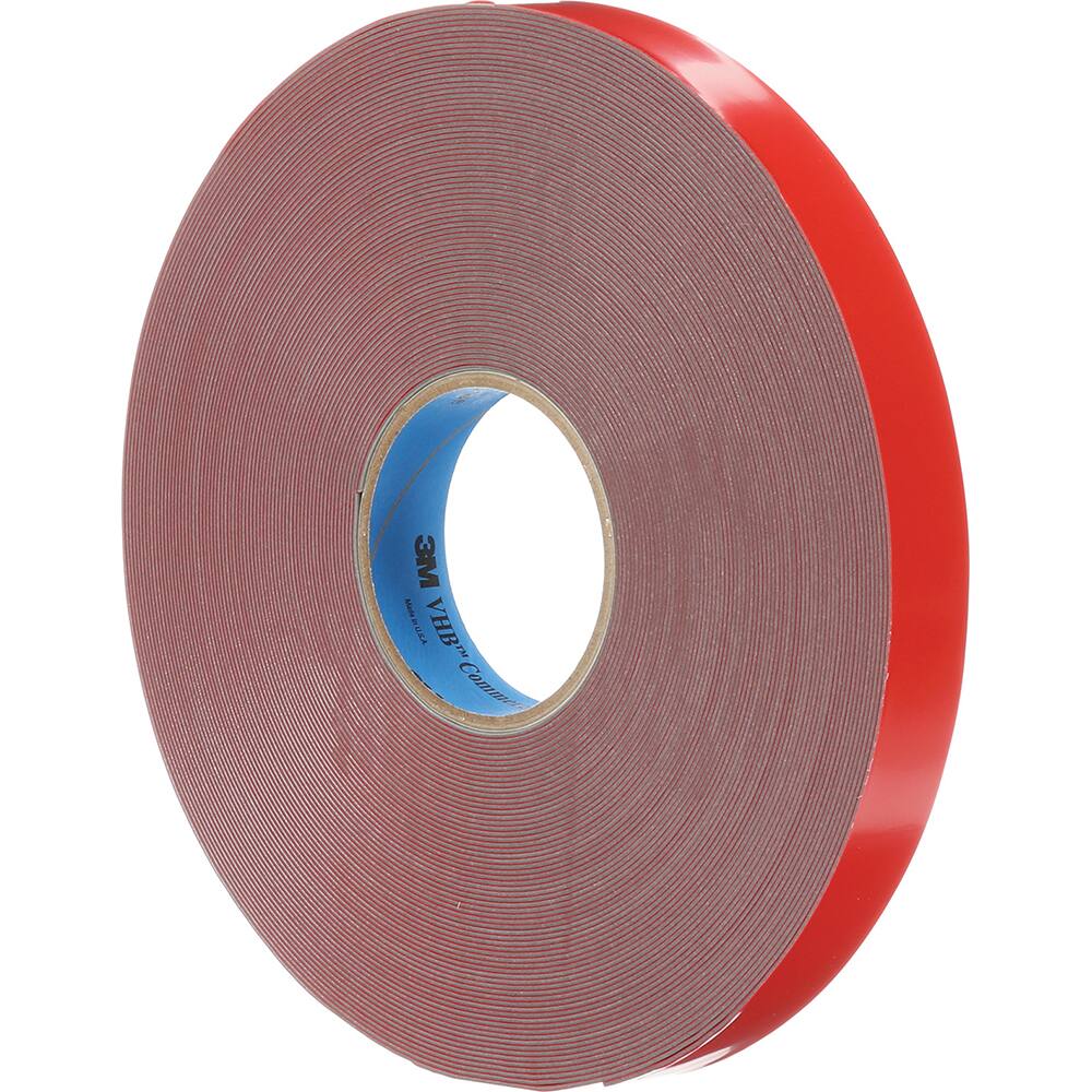 3M - Double Sided Tape; Material Family: Foam ; Length Range: 36 yd. - Exact Industrial Supply