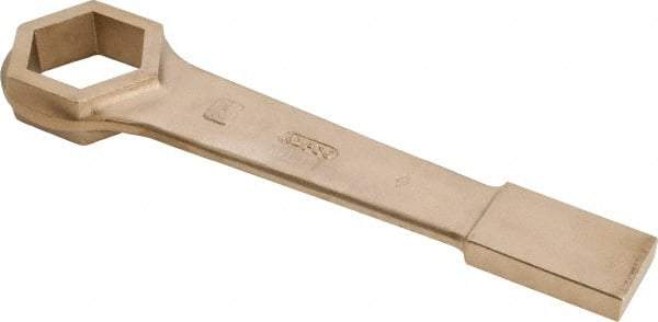 Ampco - 2-3/4" 6 Point Striking Box Wrench - Single End, 17" OAL, Aluminum Bronze - Best Tool & Supply