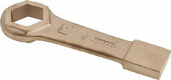 Ampco - 1-7/8" 6 Point Striking Box Wrench - Single End, 10-5/8" OAL, Aluminum Bronze - Best Tool & Supply