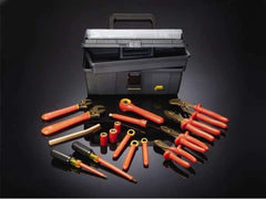 Ampco - 17 Piece 3/8" Drive Insulated Hand Tool Set - Comes in Tool Box - Best Tool & Supply