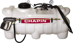 Chapin - 25 Gal Chemical Safe Garden Hand Sprayer - Use with Cleaners/Degreasers, Polyethylene Tank, Wide Mouth, Reinforced Hose - Best Tool & Supply