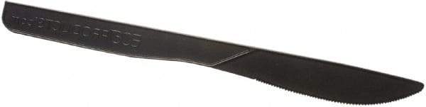 ECO PRODUCTS - Eco-Products 100% Recycled Content Cutlery, Knife, 6" - Black - Best Tool & Supply