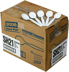 Dixie - Dixie Plastic Tableware, Heavyweight Soup Spoons - White - Best Tool & Supply