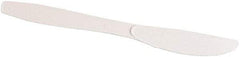 Dixie - Dixie Plastic Tableware, Heavy Mediumweight Knives - White - Best Tool & Supply