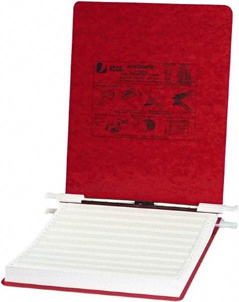 ACCO - 9-1/2 x 11", Holds up to 6" of Unburst Sheets, Executive Red, Data Binders - 11 Point Stock - Best Tool & Supply