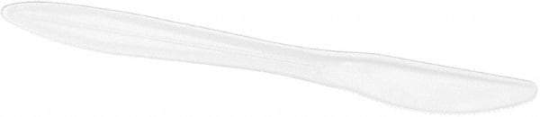 DART - Dart Style Setter Mediumweight Plastic Knives - White - Best Tool & Supply